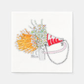 Be Your Biggest Fan Serviette (Vorderseite)