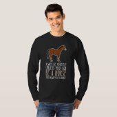 Be Yourself Always And Be A Horse T-Shirt (Vorne ganz)