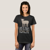 Be Yourself Always And Be A Montadale Sheep T-Shirt (Vorne ganz)