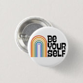 Be Yourself Button (Vorne & Hinten)