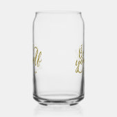 Be Yourself Can Glass Dosenglas (Rechts)