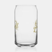 Be Yourself Can Glass Dosenglas (Links)