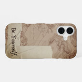 "BE YOURSELF" IPHONE 16 CASE HÜLLE (Rückseite (Horizontal))