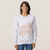 Be yourself  sweatshirt (Vorne ganz)