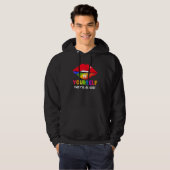 Be Yourself They ll Adjust Lips Rainbow LGBT Gay P Hoodie (Vorne ganz)