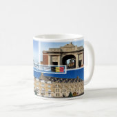 BE Ypres - Lakenhal, im Museum für Flandern-Felder Kaffeetasse (VorderseiteRechts)