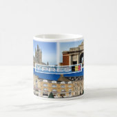 BE Ypres - Lakenhal, im Museum für Flandern-Felder Kaffeetasse (Mittel)