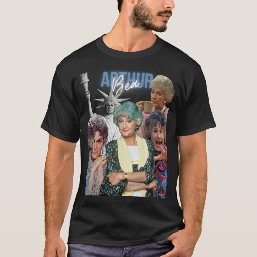 Bea Arthur Icon Collage-Shirt T-Shirt (Vorderseite)