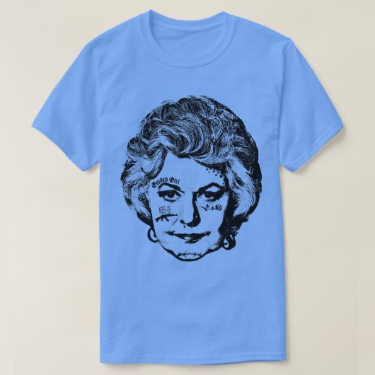 Bea Arthur Punksthetic Face Design T-Shirt (Design vorne)