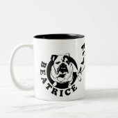 Bea und Burt Zweifarbige Tasse (Links)