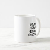 Beabsichtigter Verwaltungsassistent Kaffeetasse (VorderseiteRechts)