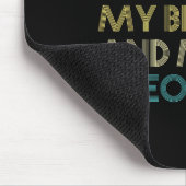 Beabull Downer Coffee Love Funny Quote Vintag Mousepad (Ecke)