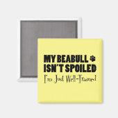 Beabull ist nicht verwischt ich bin nur gut ausgeb magnet (Vorderseite/Rückseite)