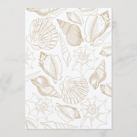 Beach 18th Birthday Einladung (Rückseite)