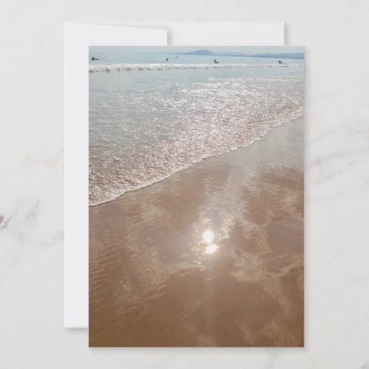 Beach Abschluss Ankündigung (Rückseite)