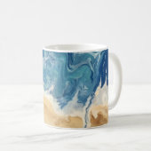 Beach Abstrakt Art Coffee Tasse (VorderseiteRechts)