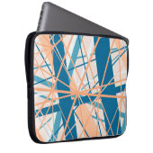 Beach Abstrakt Electronics Bag Laptopschutzhülle (Vorne Rechts)