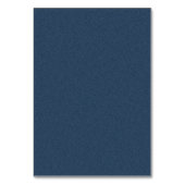 Beach Amore' Navy Blue Sitzkarte Tischnummer (Rückseite)