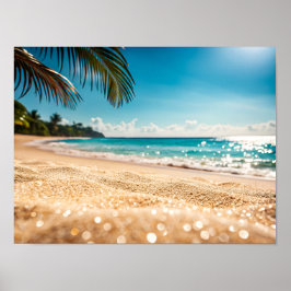 Beach And Sea Poster