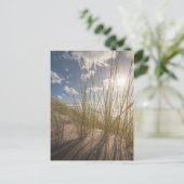 Beach and Sun Nature Foto Postkarte (Stehend Vorderseite)