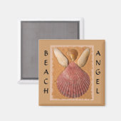 Beach Angel Magnet (Vorderseite/Rückseite)