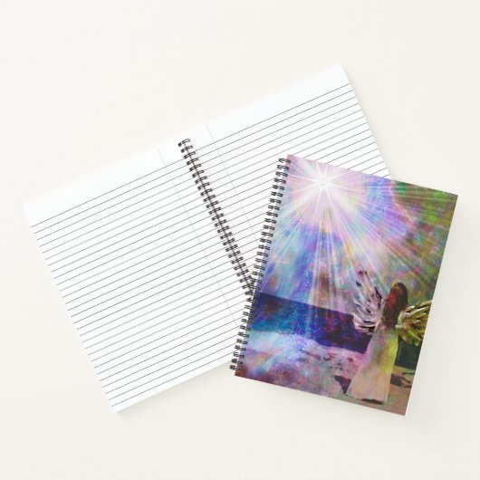 Beach Angel of Light Journal Notebook Notizblock (Innenseite)