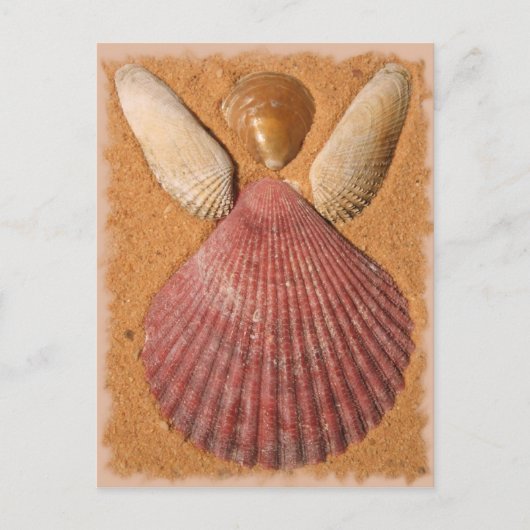 Beach Angel Postcard Postkarte (Vorderseite)