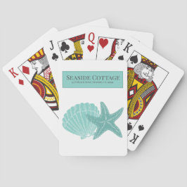 Beach Aqua Airbnb Ferienvermietung Spielkarten