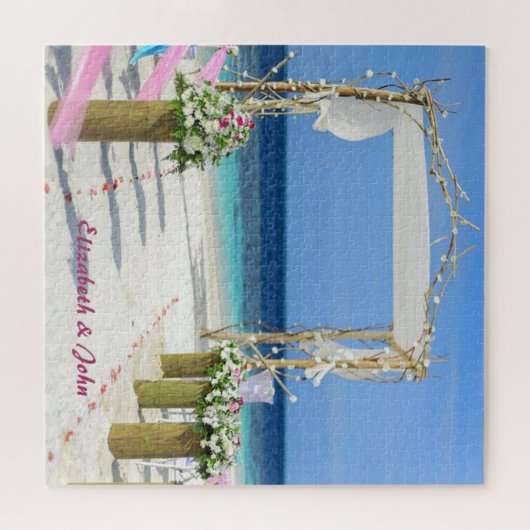 Beach Arbor Blume Puzzle (Horizontal)