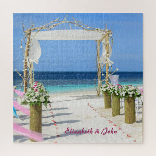 Beach Arbor Blume Puzzle