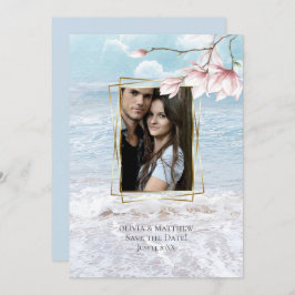 Beach Arbor Elegantes Meer Einladung