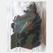 BEACH ARMOR - Angriff Amphibienfahrzeug Fleecedecke (Vorderseite)