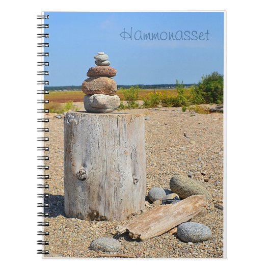 Beach Art Notebook Notizblock (Vorderseite)
