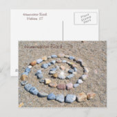 Beach Art Postcard Postkarte (Vorne/Hinten)