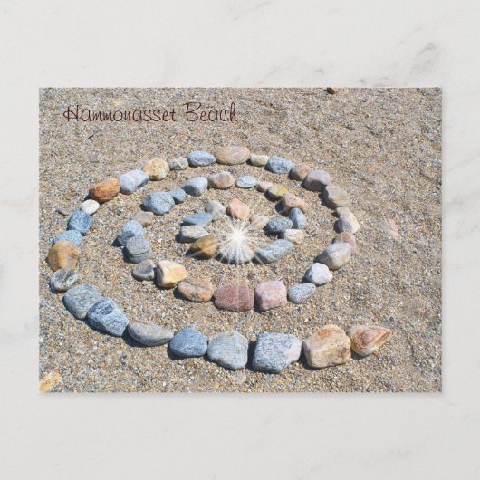 Beach Art Postcard Postkarte (Vorderseite)