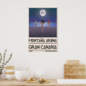 Beach Art Print - Three Figures Walking Toward Poster (Küche)