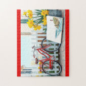 Beach artist sketchbook puzzle (Vertikal)