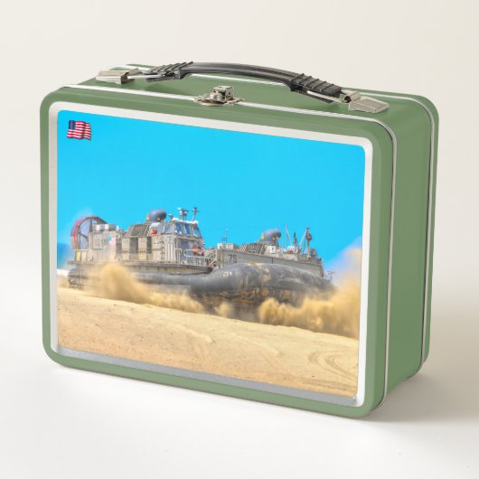 BEACH ASSAULL - LCAC METALL BROTDOSE (Vorderseite)