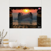 BEACH ASSAULT - LCAC-68 POSTER (Küche)