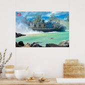 BEACH ASSAULT - LCAC-79 POSTER (Küche)