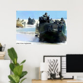 BEACH ASSAULT POSTER (Heimbüro)
