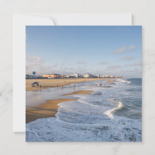 Beach at Ocean City, Maryland Ankündigung