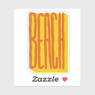 Beach Aufkleber