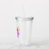Beach Babe Acrylic Tumbler Acryltrinkbecher (Links)