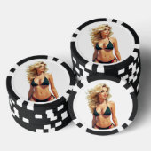 Beach Babe Button UP Pokerchips (Stapel)