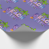 Beach Babe Geschenkpapier (Ecke)