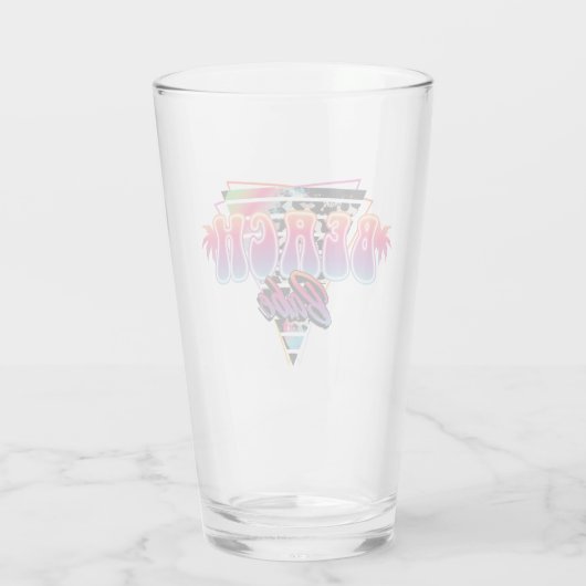 Beach Babe Glas (Rückseite)