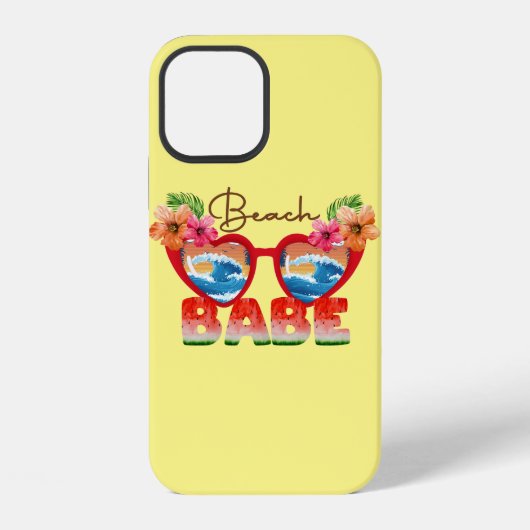 Beach Babe iPhone Hülle (Rückseite)
