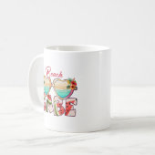 Beach Babe Kaffeetasse (Vorderseite Links)