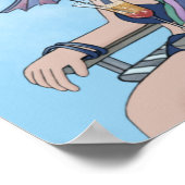 Beach Babe Poster (Ecke)